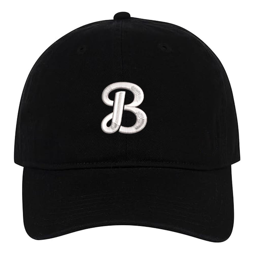 Letter A-Z Baseball Caps Embroidery Cotton Unisex Adjustable Soft and Comfortable Hats