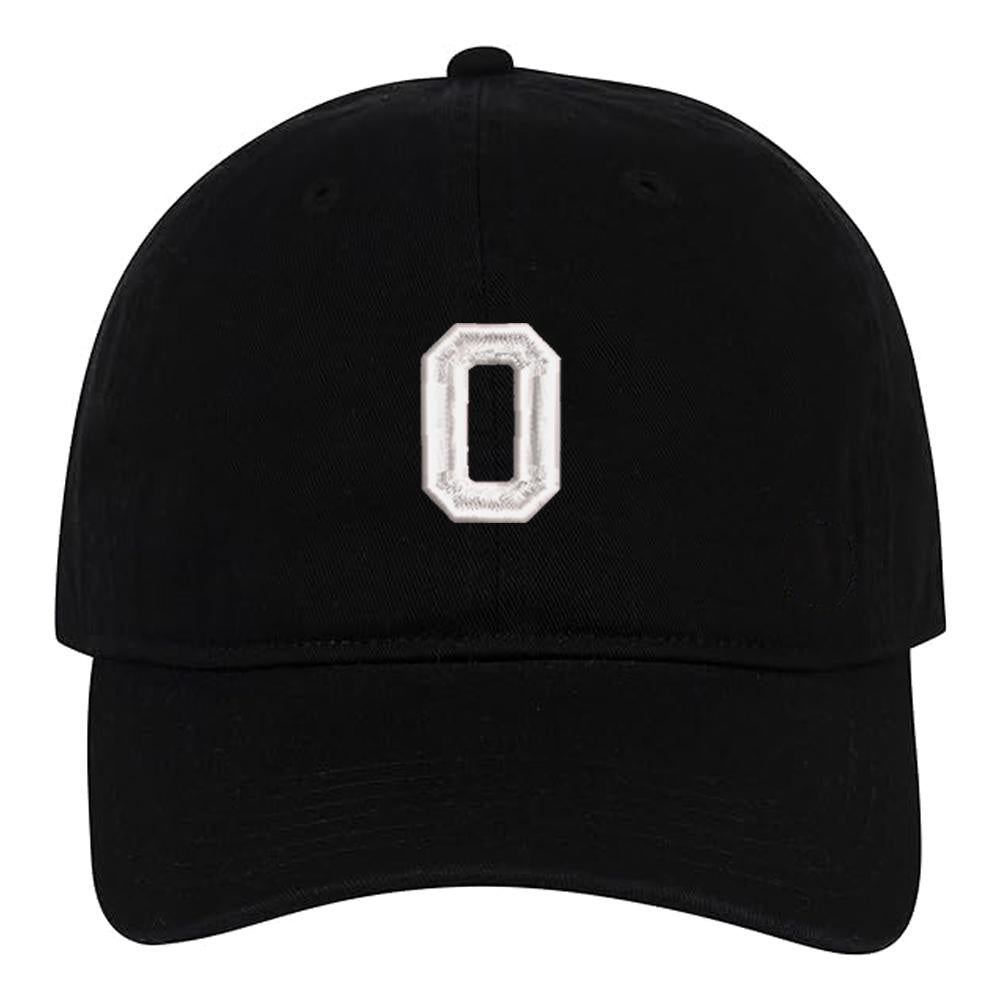 High Quality Letter A-Z Baseball Caps Embroidery Cotton Unisex Adjustable Soft and Comfortable Hats