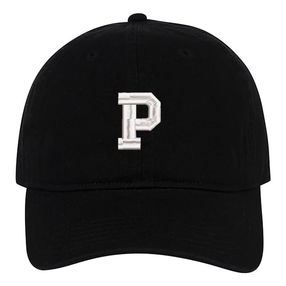 High Quality Letter A-Z Baseball Caps Embroidery Cotton Unisex Adjustable Soft and Comfortable Hats