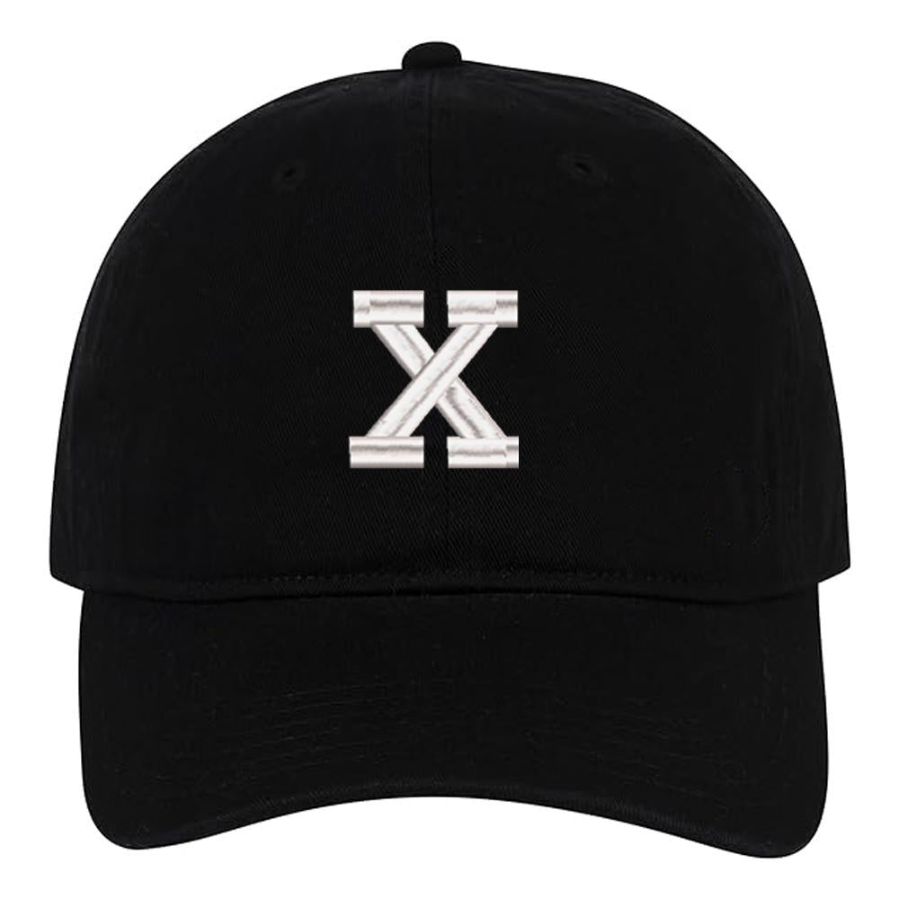 High Quality Letter A-Z Baseball Caps Embroidery Cotton Unisex Adjustable Soft and Comfortable Hats