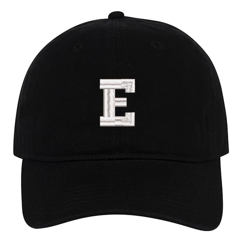 High Quality Letter A-Z Baseball Caps Embroidery Cotton Unisex Adjustable Soft and Comfortable Hats