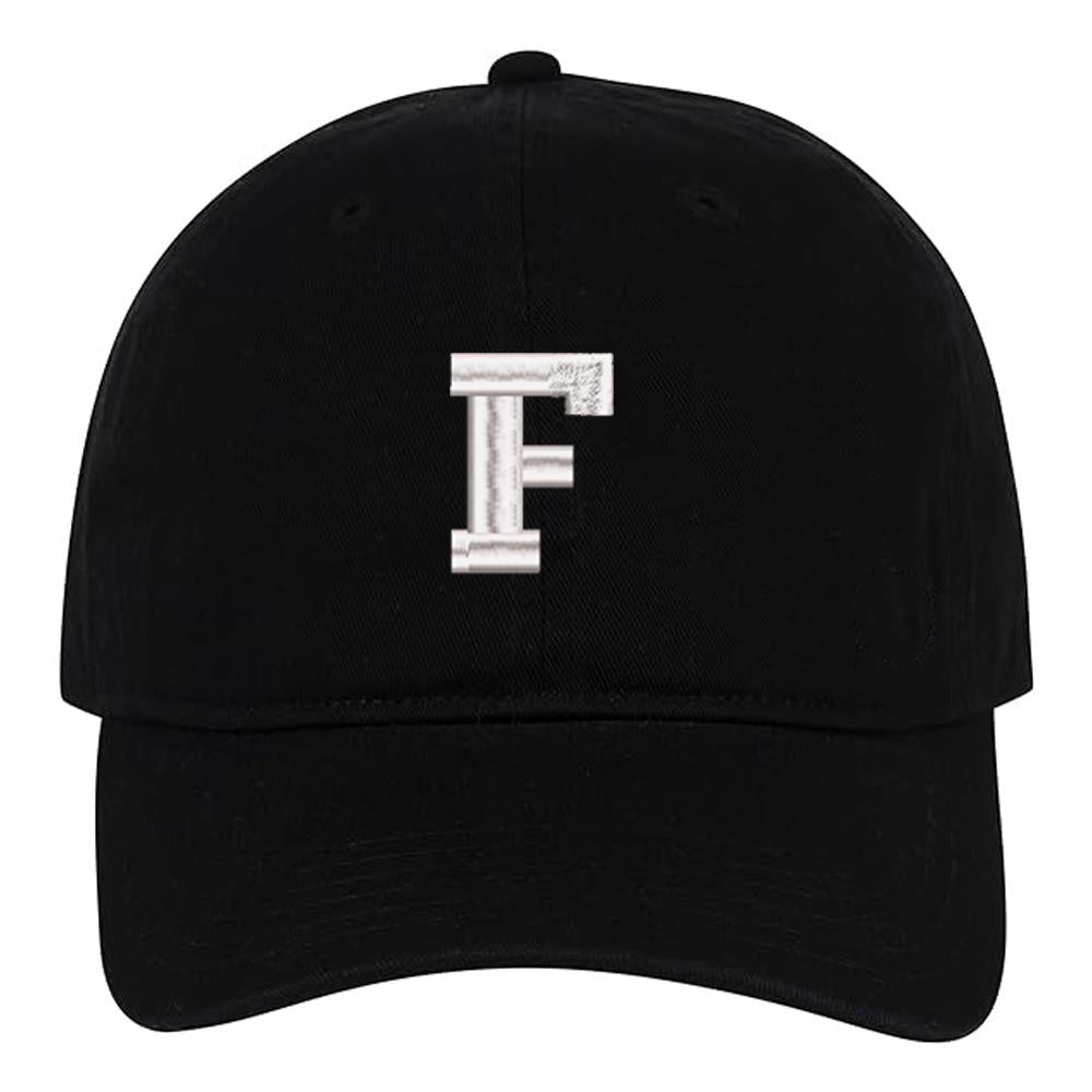 High Quality Letter A-Z Baseball Caps Embroidery Cotton Unisex Adjustable Soft and Comfortable Hats