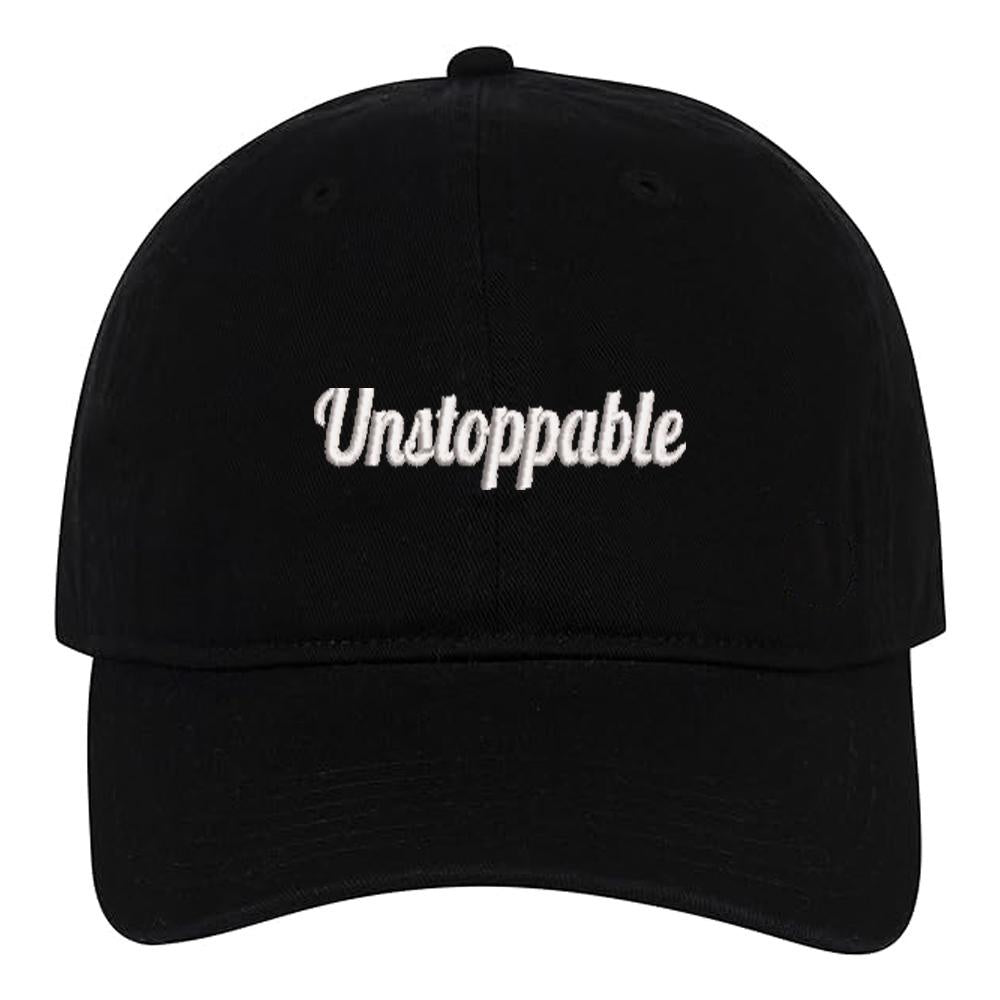 Inspiration Word Baseball Caps Embroidery Cotton Unisex Adjustable Soft and Comfortable Hats