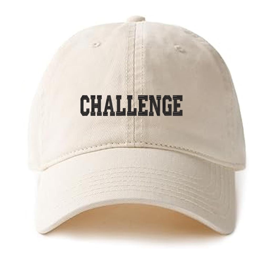 Inspiration Word Baseball Caps Embroidery Cotton Unisex Adjustable Soft and Comfortable Hats