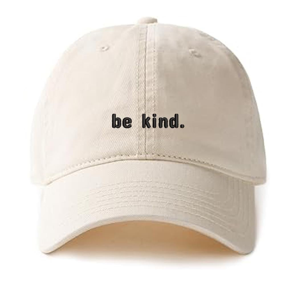 Inspiration Word Baseball Caps Embroidery Cotton Unisex Adjustable Soft and Comfortable Hats