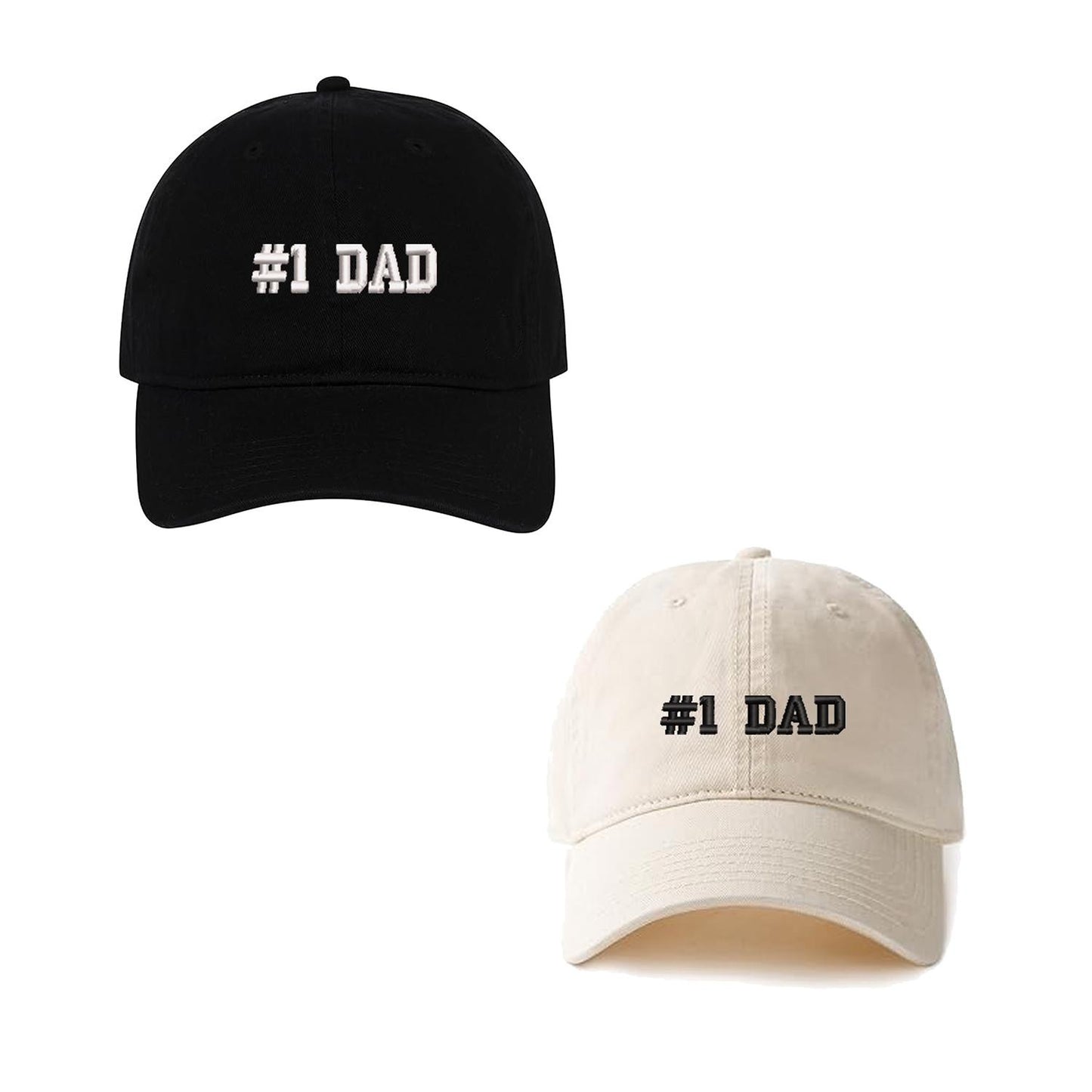 Inspiration Word Baseball Caps Embroidery Cotton Unisex Adjustable Soft and Comfortable Hats