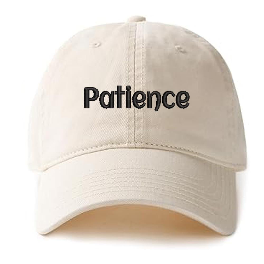 Inspiration Word Baseball Caps Embroidery Cotton Unisex Adjustable Soft and Comfortable Hats