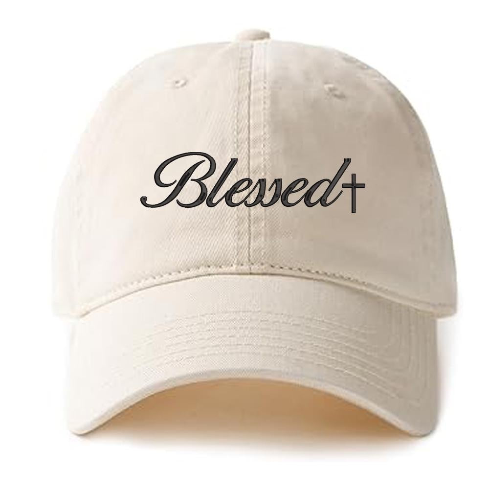 Jesus Christian Inspired Words Baseball Caps Embroidery Cotton Unisex Adjustable Soft and Comfortable Hats
