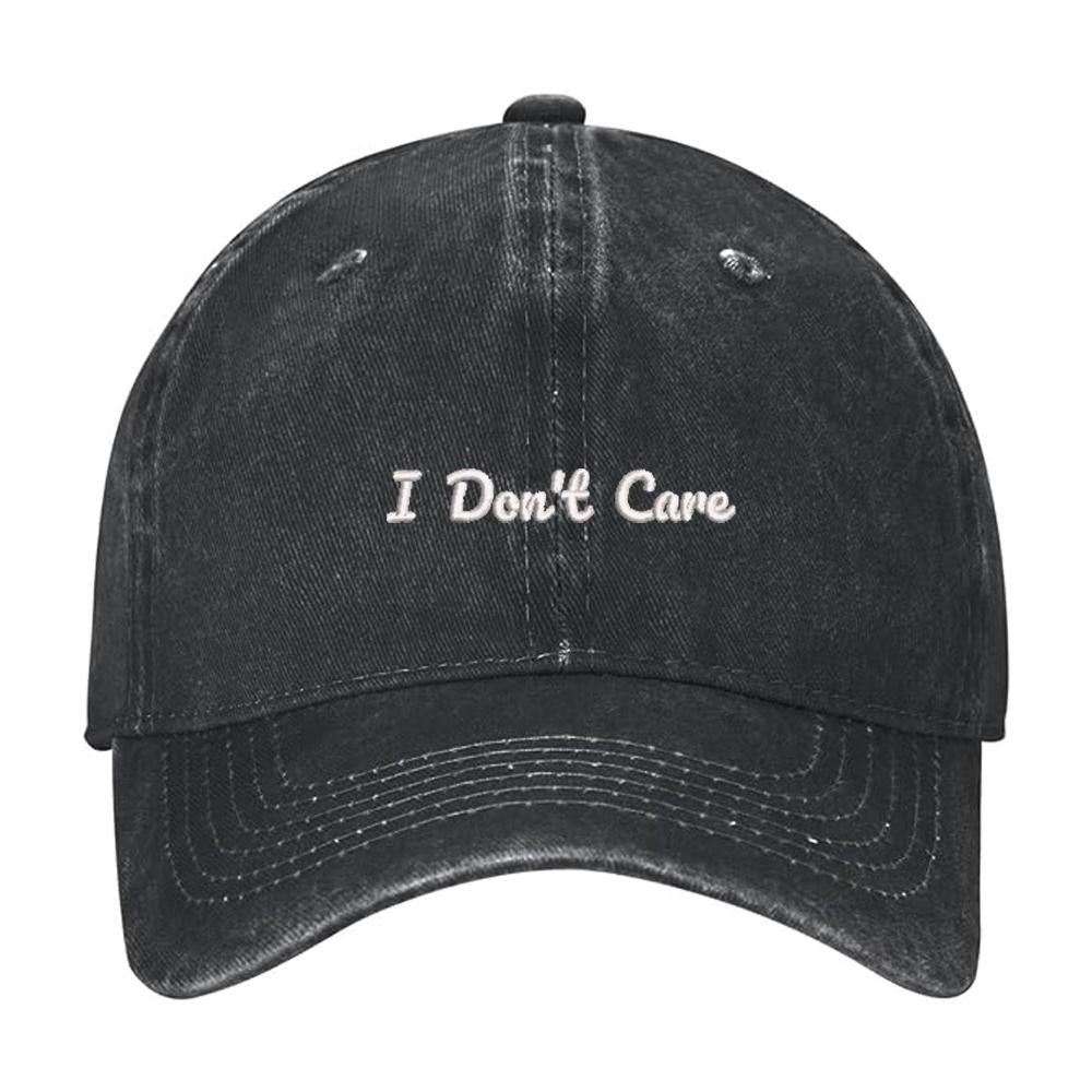 Washed Cotton Distressed Baseball Caps Embroidery Cotton Unisex Adjustable Soft and Comfortable Hats