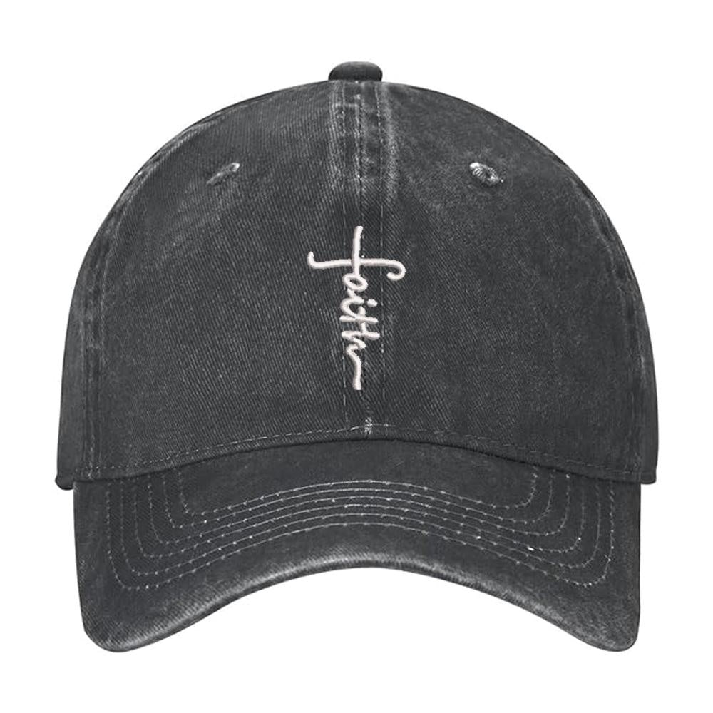 Washed Cotton Distressed Baseball Caps Embroidery Cotton Unisex Adjustable Soft and Comfortable Hats